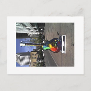 6. Street Gitarre, Austin Serie Postkarte
