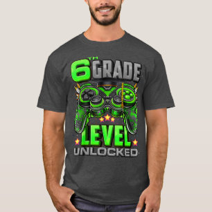 6. Stufe Ungeschlossenes Shirt zurück zur Schule 6