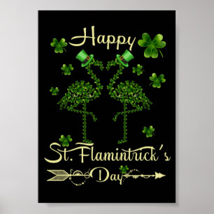 6 Süße Patrick Geschenk Glücklicher St Flamintrick Poster