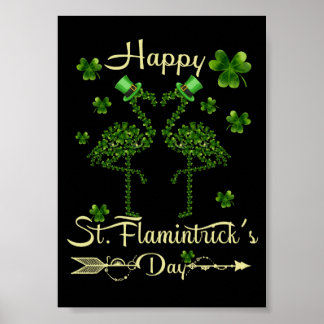 6 Süße Patrick Geschenk Glücklicher St Flamintrick Poster