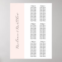 6 Tabelle | Einfache elegante Hochzeitsstift