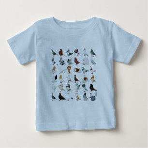 6 Tauben-Zucht Baby T-shirt