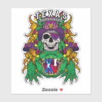 6" Texas ShipRockers Vinyl Sticker