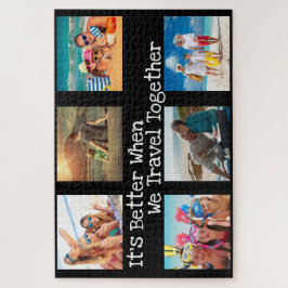 6 Urlaub Foto Collage besser zusammen reisen Puzzle
