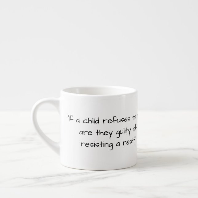 6 von 7 Vätern Jokes Espresso Cup Espressotasse (Links)