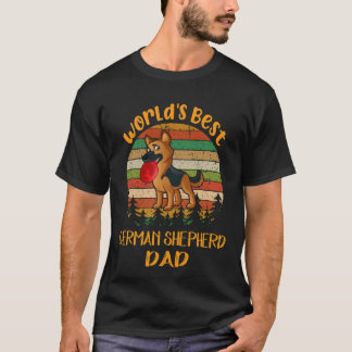 6 Weltbester deutscher Schäferhund-Vater Deutscher T-Shirt