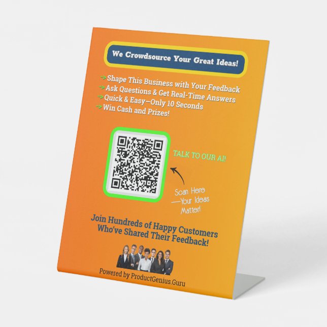 6 x 8 Planmeister Sockelschild (Vorderseite)