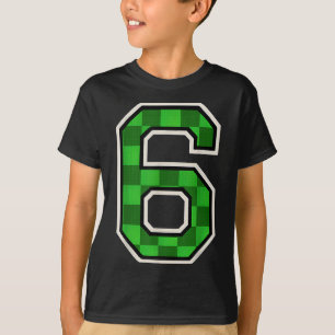 6 Zahlen passend 67 Meme Männer Frauen Junge Sechs T-Shirt