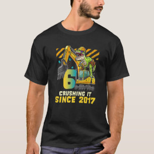 6 Zerkleinerung seit 2017 Bagger 6 Jahre alt 6. T-Shirt