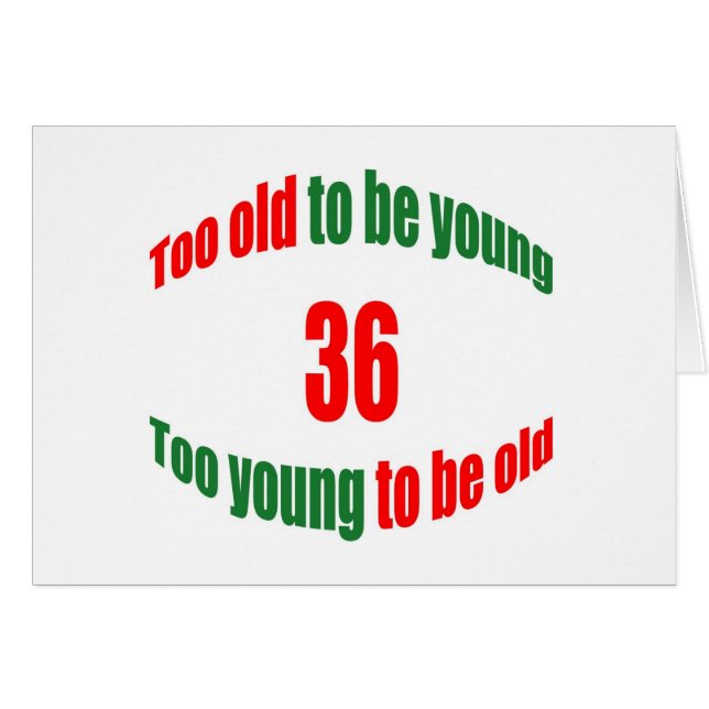 6 zu alt (Vorderseite (Horizontal))