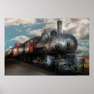6 - Zug - NW Klasse G Dampflokomotive 4-6-0 Poster