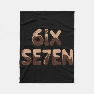 6ix Se7en Lustig 67 Six Seven Meme Kaffee Espresso Fleecedecke