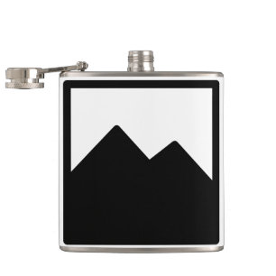 6oz. Glasfaserkabel Flachmann