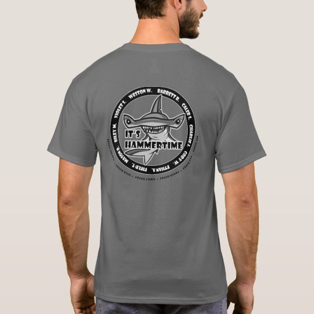 6U Hammerheads Frühjahr 2022 T - Shirt (Rückseite)