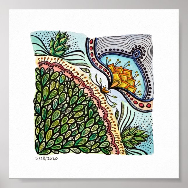 6x6 Print - 5-28-2020 Poster (Vorne)