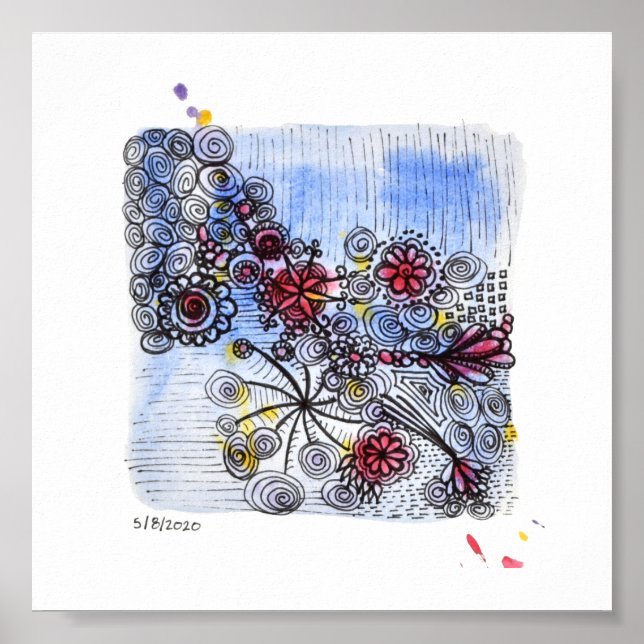 6x6 Print - 5-8-2020 Poster (Vorne)