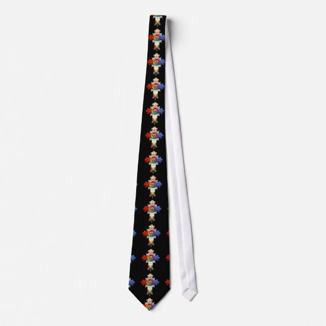 [700] Rosy Cross (Rose Croix) Krawatte (Vorderseite)