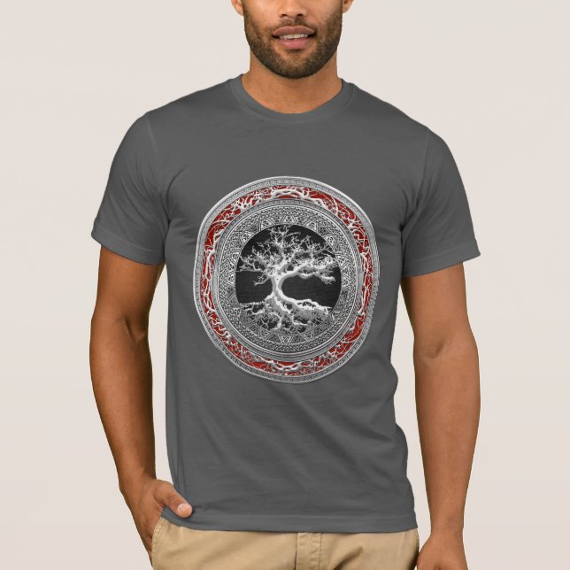 [700] Schatz-Fund: Keltischer Baum des Lebens T-Shirt (Vorderseite)