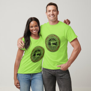 [700] Schatztruhe: Keltischer Baum des Lebens [Sil T-Shirt