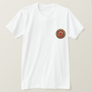 [700] Serpent God Quetzalcoatl [Gold] T-Shirt