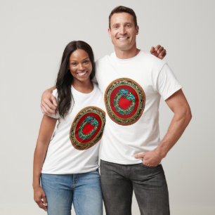 [700] Serpent God Quetzalcoatl [Jade] T-Shirt