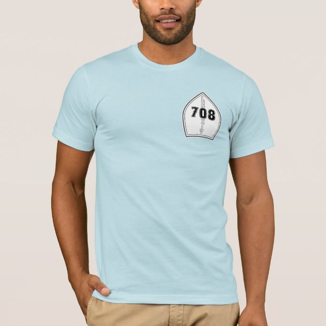 708 Südlicher Papst Leo XVI T-Shirt (Vorderseite)