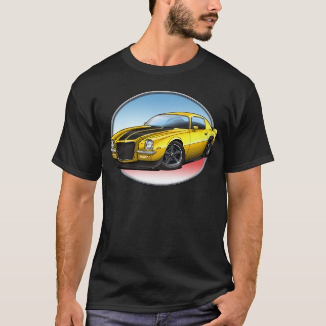 70-73 gelbes B Camaro.png T-Shirt (Vorderseite)