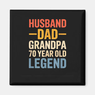 70 Alte Legende Ehemann Vater Kunstwerk Magnet