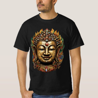 70 Buddha Manjusri - buddhistischer Maske-T - Shir T-Shirt