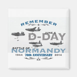 70. D-Day Air Battle of Normandie Jahrestag Magnet
