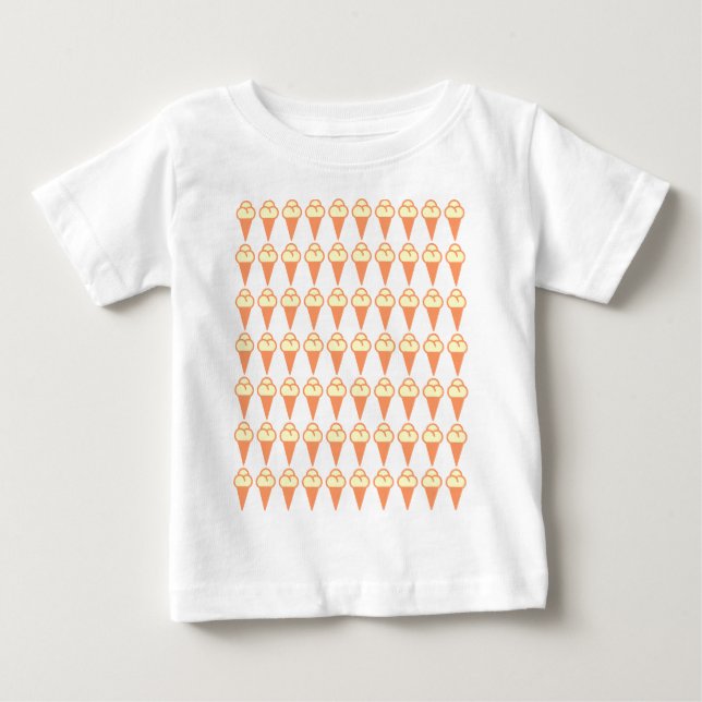 70 Eiscremes Baby T-shirt (Vorderseite)