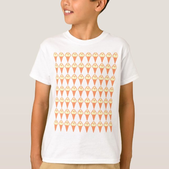 70 Eiscremes T-Shirt (Vorderseite)