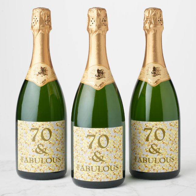 70. Geburtstag (Flaschen)
