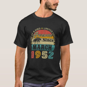 70. Geburtstag 70 Jahre alte Geschenke Phantastisc T-Shirt