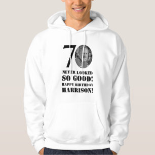 70. Geburtstag 70 sah noch nie so gut aus wie ein  Hoodie