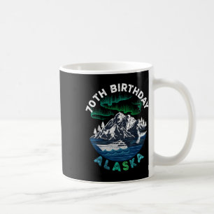 70. Geburtstag Alaska Nordlichter Familienkreuzfah Kaffeetasse