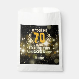 70. Geburtstag brauchte ich 70 Jahre, um so gut au Geschenktütchen