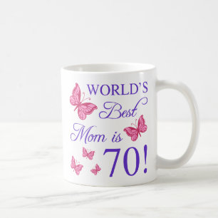 70. Geburtstag für Mama Tasse