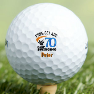 70. Geburtstag Für Nachbarn – 70 Jahre Cool Blau Golfball