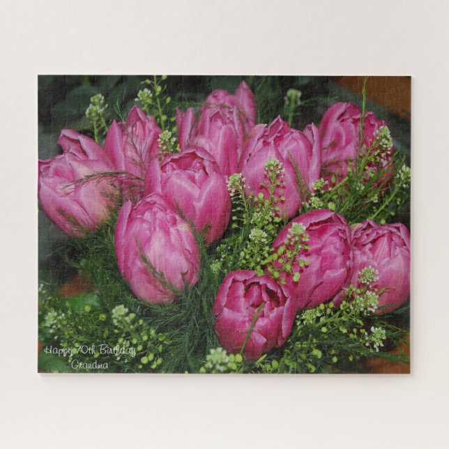 70. Geburtstag Granny Jigsaw Puzzle (Horizontal)