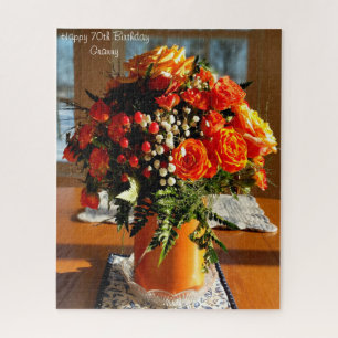 70. Geburtstag Granny. Puzzle