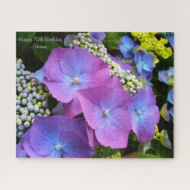 70. Geburtstag Granny. Puzzle (Horizontal)