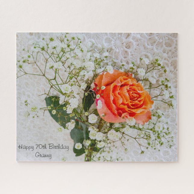 70. Geburtstag Granny. Puzzle (Horizontal)