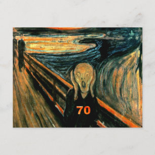 70. Geburtstag Karte