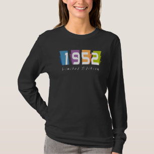 70. Geburtstag Ladys Mens 70 Jahre 1952 47 T-Shirt