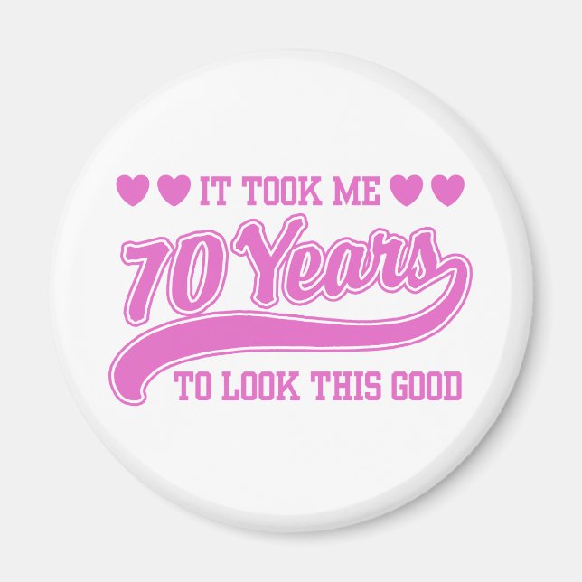 70. Geburtstag Magnet (Vorne)