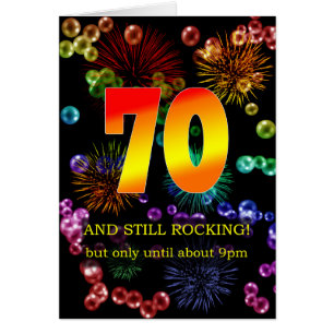 70. Geburtstag noch rocken