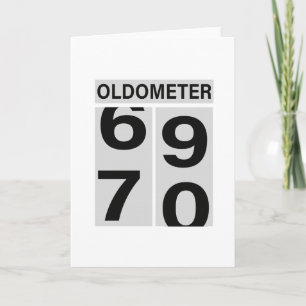70. Geburtstag Oldometer Karte