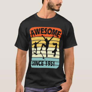 70. Geburtstag Skateboarding Junge Großartig seit T-Shirt