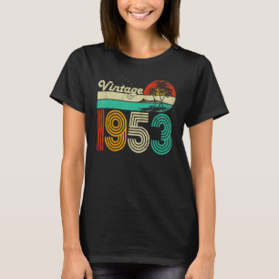 70. Geburtstag Vintag 1953 70 Jahre alte Männer Fr T-Shirt
